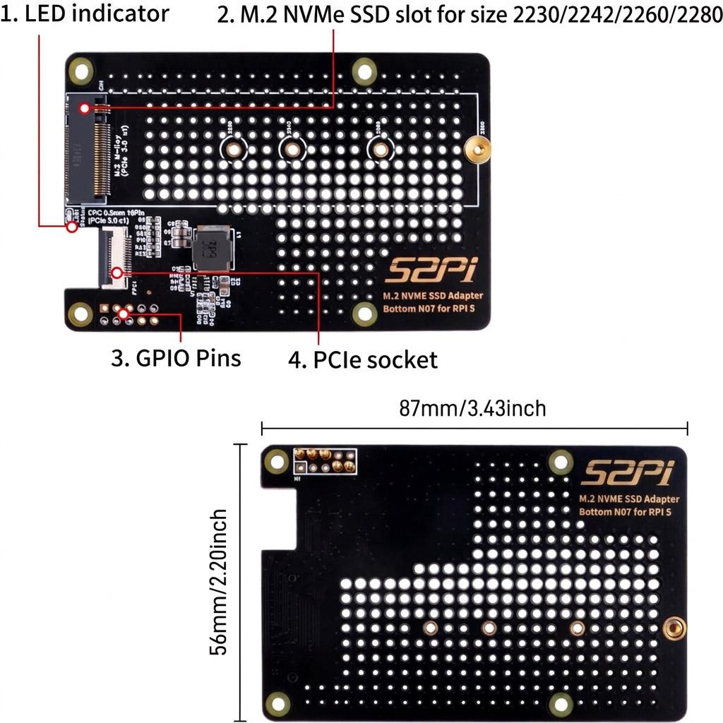 GeeekPi 52Pi N07 miniature 2