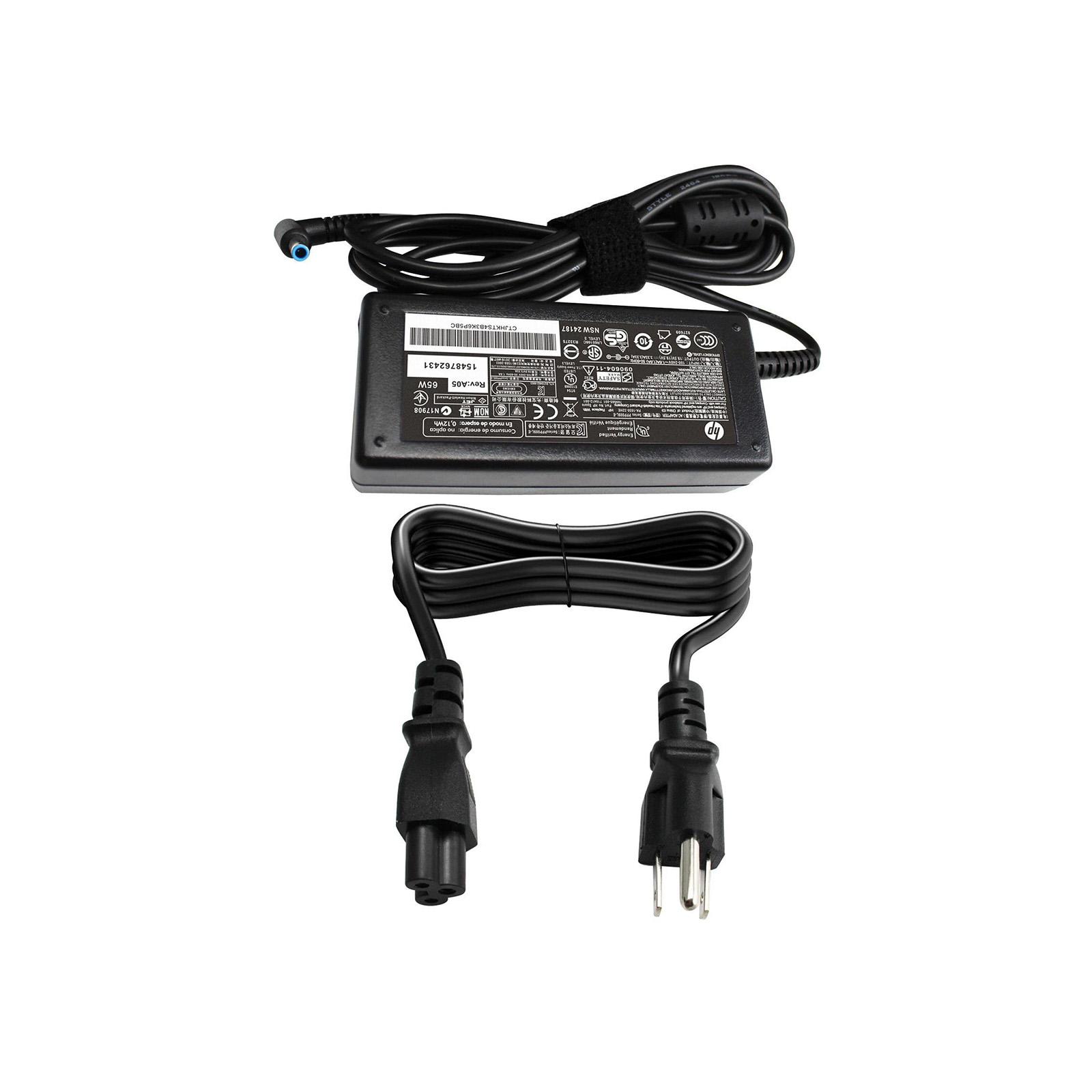 HP Chargeur Original 65W Blue Tip miniature 2